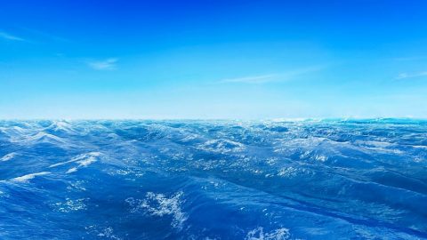 दोस्रो दिन, परमेश्‍वरको अख्तियारले पानीलाई व्यवस्थित पार्छ, र वायुमण्डल बनाउँछ, र मानव अस्तित्वको लागि सबैभन्दा आधारभूत ठाउँ देखा पर्छ